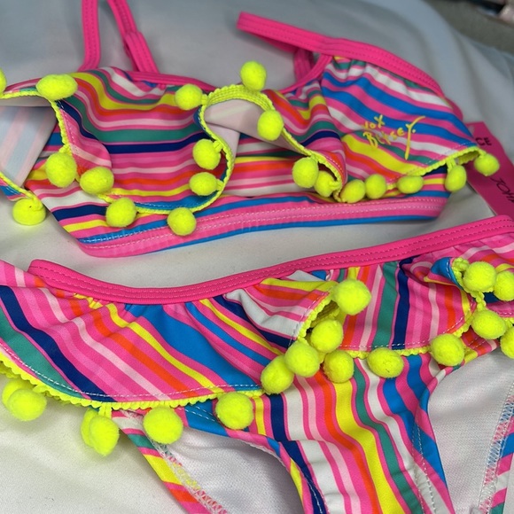 Betsey Johnson Two-Piece Girls Swimwear - Picture 3 of 7